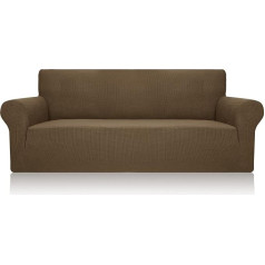 Guyirt 1-Piece Ultra Stretch Sofa Slipcover 1 2 3 4-Seater Coat Soft Thick Checked Jacquard Fabric Sofa Slipcover for Living Room Bright Colour XL Sofa (91-110 дюймов)