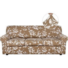 NOPEXTO Защитные чехлы для дивана, для супер растяжки, нескользящий чехол для дивана, отдельный чехол для подушки сиденья, эластичная защита м