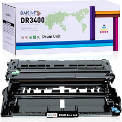 BAISINE DR3400 Trommel Kompatibel DR-3400 DR 3400 Drum für Brother MFC L5700dn MFC-L5700DN HL-L5100DNTT DCP-L5500dn MFC-L6800dw DCP-L6600DW HL-L5000D HL-L5200DW HL-L5100DN HL-L6250DN HL-L6300DW