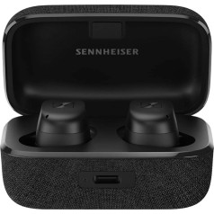 Sennheiser Momentum True Wireless 3 Earbuds Bluetooth In-Ear наушники для музыки и звонков с адаптивным шумоподавлением, IPX4, зарядка Qi, 28 часов работы от аккумулятора, 