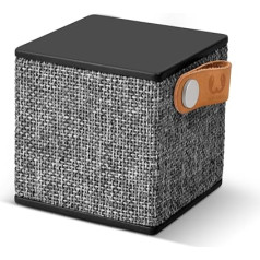 Fresh 'n Rebel Rockbox Cube Fabriq Edition BT Speaker, Concrete, 1RB1000CC