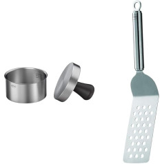 RÖSLE Профессиональный пресс для бургеров, высококачественный пресс для мяса для легкого формирования котлет для бургеров, нержавеющая ста