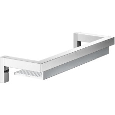 Keuco 90 Square Edition 90 Square Душевая полка металлическая глянцевая хромированная и анодированный алюминий 6 x 36 x 11,6 см
