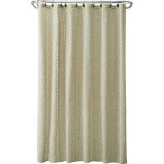 SKL Home Davidson Natural Stripe Shower Curtain by Saturday Knight Ltd