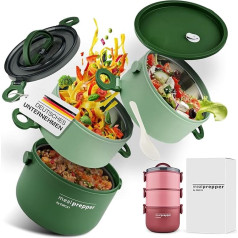 DMC21 Mealprepper, ланч-бокс, чашка для зерновых, банка для хранения MyMüsli, чашка для йогурта, устойчивая коробка Bento Box, штабелируемая в 3 стороны - мис