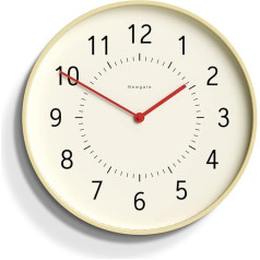 NEWGATE® Monopoly Plywood Wall Clock - Круглые часы - Кухонные часы - Часы для гостиной - Современные скандинавские часы - Фанерный корпус - Арабский цифербла