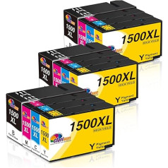 Картриджи для принтеров Clorisun 1500XL Совместимые с Canon PGI-1500 PGI-1500XL 1500XL Multipack чернильные картриджи для Canon Maxify MB2750 MB2150 MB2050 MB2350 MB2300 MB2755 (черный голу