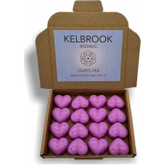 Sweet Pea (Limited Edition) - 16 соевых восков, налитых вручную, с сильным ароматом, без пластика и красителей, дружественные к веганам