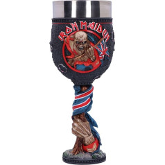 Nemesis Now Iron Maiden The Trooper Goblet 19,5 см красный