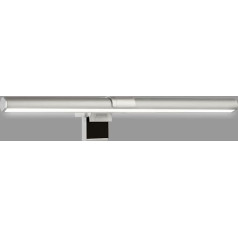 BRILONER Leuchten 2303-014 Лампа для ПК, зажимная, лампа для монитора, светодиодная, USB, кабель дистанционного управления, уровни CCT, диммируемая, наклон