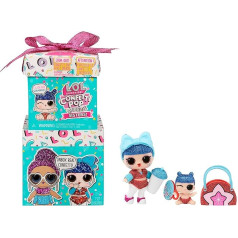 L.O.L. Surprise! Confetti Pop Birthday Sisters Limited Edition Коллекционные куклы в 2 подарочных коробках с 10 сюрпризами из конфетти - с водным сюрпризом, модой, аксесс