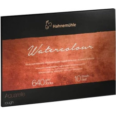 Hahnemuhle The Collection 100% Cotton Coarse Watercolour Pad, 24 x 32 см, 640 г/м²
