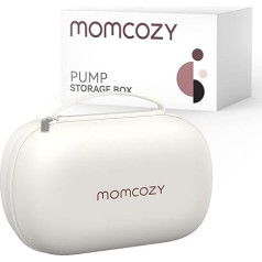 Сумка Momcozy для портативных молокоотсосов без рук, жесткий чехол со съемным отделением, водонепроницаемая сумка для хранения молокоотсосов