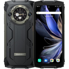 Мобильный телефон Blackview BV9300 PRO Outdoor без контракта (100LM Torch), 24 ГБ + 256 ГБ, аккумулятор 15080 мАч, дисплей 6,7 дюйма 120 Гц 2,3K, камера 64 МП, водонепроница