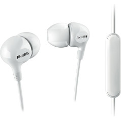 Philips she3555wt/27 Гарнитура Binaural mit Kabellos, weiß Kopfhörer und Micro - Гарнитуры и тонабные устройства (Binaural, Ohrhörer, weiß, digital, 20 mW, kabelgebunden)