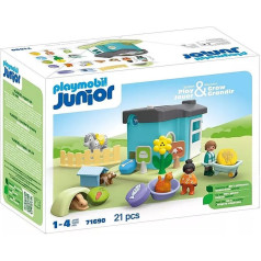 Набор фигурок Junior 71690 Отель для животных с дозатором еды