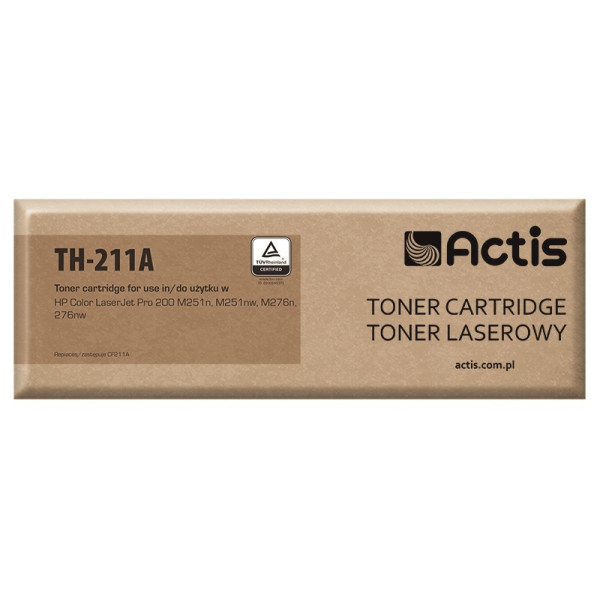 Partydeco Actis th-211a toner (replacement for hp 131a cf211a, canon crg-731c; standard; 1800 pages; blue)