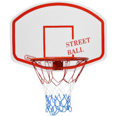 Баскетбольный щит Kimet Street Ball + бело-красное обруч / Н/Д