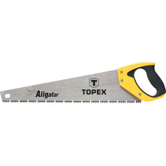 Topex Ножовка «Аллигатор», 450 мм, 7 зубьев на дюйм
