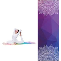 WPCASE Yoga Towel Non-Slip Yoga Towel Yoga Towel Yoga Blanket Yoga Towel Non-Slip Yoga Blanket Sports Towel Gym Yoga Towel Multi-Coloured