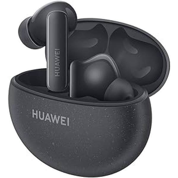 Huawei FreeBuds 5i Wireless Headphones, TWS Bluetooth Headphones, Hi-Res Sound, Multi-Mode Noise Cancellation, 28 Hours Battery Life, Waterproof, Nebula Black