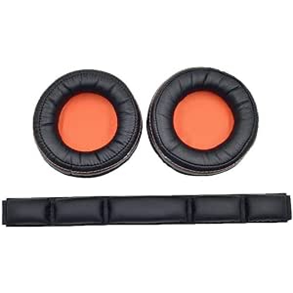 Xingsiyue Headset Ear Pads + Headband Pad Set for SteelSeries Siberia 800/840 Headsets - Replacement Ear Pads Pads Ear Muffs Headband Cushion Top Pad Set