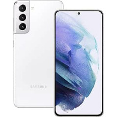 SAMSUNG Galaxy S21 5G Smartphone 128GB, 8GB RAM, Dual SIM, White
