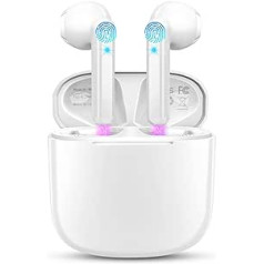 Bluetooth 5.3 Headphones In-Ear Headphones Wireless Bluetooth ENC Noise Cancelling with 4 Mic, Wireless Headphones 35H Deep Bass Wireless Headphones Mini Earbuds, IP7 Waterproof Earphones USB-C [2023