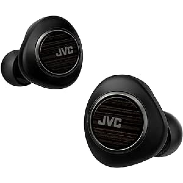 JVC True Wireless Headphones Wood Series (Holzkume), Bluetooth 5.2, Noise Cancelling, HA-FW1000T-U