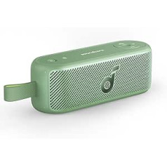 soundcore Motion 100 Bluetooth Speaker, Speaker Boxes with Wireless Hi-Res, 2 Full Range Drivers for Stereo, Outdoor Ultra Mobile Design, Adjustable EQ, Powerful Bass & IPX7 (Green)