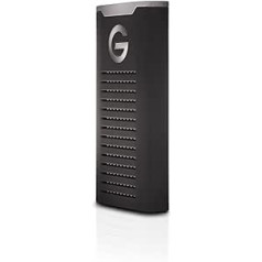 SanDisk PROFESSIONAL G-DRIVE SSD 500GB External SSD, 1050MB/s Read, 1000MB/s Write, IP67 Enclosure, USB-C, USB 3.2 Gen 2