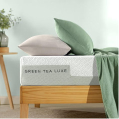 Zinus Матрас Green Tea Luxe Foam, белый, 135 x 190 см