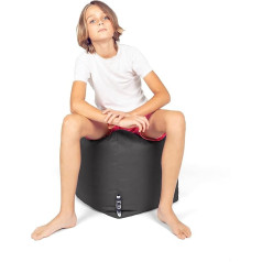 Patch Home Patchhome Square Bean Bag Cube Stool with Zip 35 x 35 x 35 см Антрацит