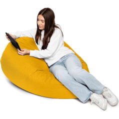 Patch Home Patchhome Beanbag, форма каплевидной формы с молнией, многоразовый, для использования в помещении и на улице, с наполнителем из полистирола, 3 
