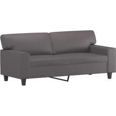 Vidaxl Диван 2-местный, Lounge Sofa Couch с подлокотниками и задней подушкой, Дизайн дивана для гостиной с металлическим каркасом, Мебель для сидения д
