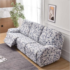 ‎Yekuhe Натяжной чехол для кресла Recliner Chair Cover, 4/6/8-Piece Armair Protector, подушка для кресла с подлокотниками, бежевое/синее кресло, броский чехол, кресл