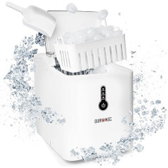 Duronic ICM120 Автоматическая машина для производства кубиков льда, 9 кубиков льда за 7-9 минут, резервуар для воды 1,5 л, до 12 кг за 24 часа, емкость 600 