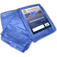 Брезент 15 x 20 м (300 м²) - 60 г, синий