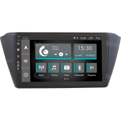 Персонализированное автомобильное радио для Skoda Fabia Android GPS Bluetooth WiFi USB DAB+ сенсорный экран 9 дюймов 4Core Carplay Android автомобиль