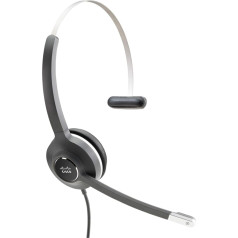 Cisco Headset 531 Monophon Kopfband Schwarz, Grau - Гарнитуры (DECT-Telefon, Monophon, Kopfband, Schwarz, Grau, Verkabelt, Schwarz)