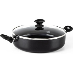 Сковорода GreenChef, индукционная, керамическая, с покрытием, с крышкой, приготовление без токсинов, безопасна для духовки и посудомоечной маши