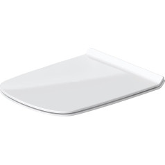 Duravit 0060510000 DuraStyle Туалетное сиденье с петлями Soft Close из нержавеющей стали, длина, белый