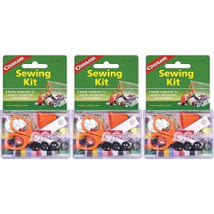 Coghlan 's Sewing Kit 26-Piece Emergency Clothing Repair Kit for Camping (Pack of 3)