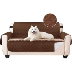 wiipara Чехол для дивана 2-х местный, 100% водонепроницаемый защитный чехол для дивана, чехол для дивана с подлокотниками, нескользящая оптимизи