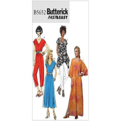 Butterick BTK 5652 ZZ (L-XXL) B5652 Sewing Pattern Elegant, Extravagant, Fashionable