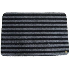 Ha-Ra Purus Extreme Premium Outdoor Doormat I Non-Slip Mat Outdoor I Black Doormat Entrance I Doormat Outdoor in 50 x 75 cm I Light and Waterproof Door Mat Outdoor