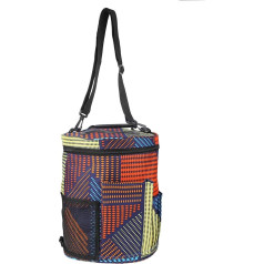 Мешок для хранения пряжи цилиндр вязание пряжи шерсти вязание крючком контейнер шерсти мяч держатель случай корзины DIY ручной вязание шер