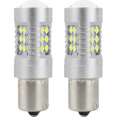 Лампы светодиодные canbus 3030 24smd ba15s p21w белые 12v 24v -01445