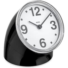 Alessi Cronotime Desk clock, Black