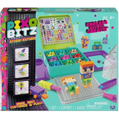 Pixobitz Spray Beads Studio - крутая 3D постройка с кубиками Pixo Beads и водой, номинирована на Top 10 Toys 2022, от 6 лет